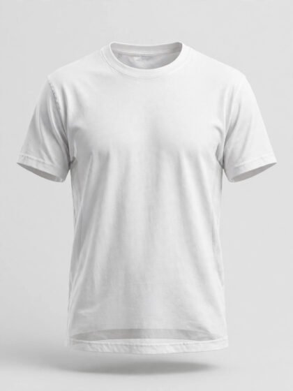 Essential White Crew-Neck T-Shirt