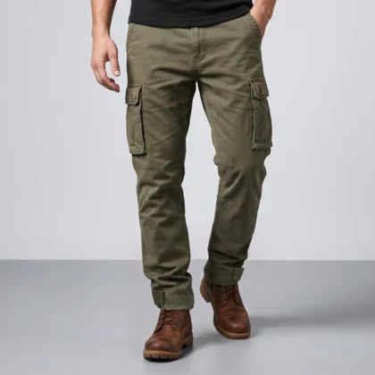 Olive Ripstop Cargo Pants