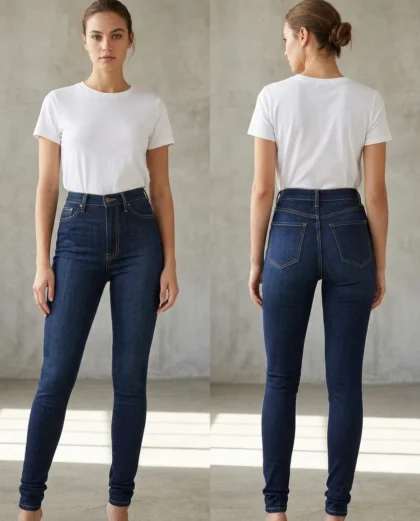 High-Rise Skinny Jeans